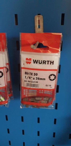 Wrth bit, TX30, 26mm, 1/4"