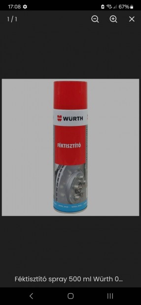 Würth féktisztító