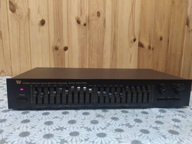 Wvq-600 Pro equalizer s elerst