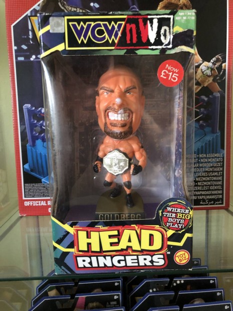 Wwe Wcw Nwo Pankrtor Goldberg figura. Bontatlan. 