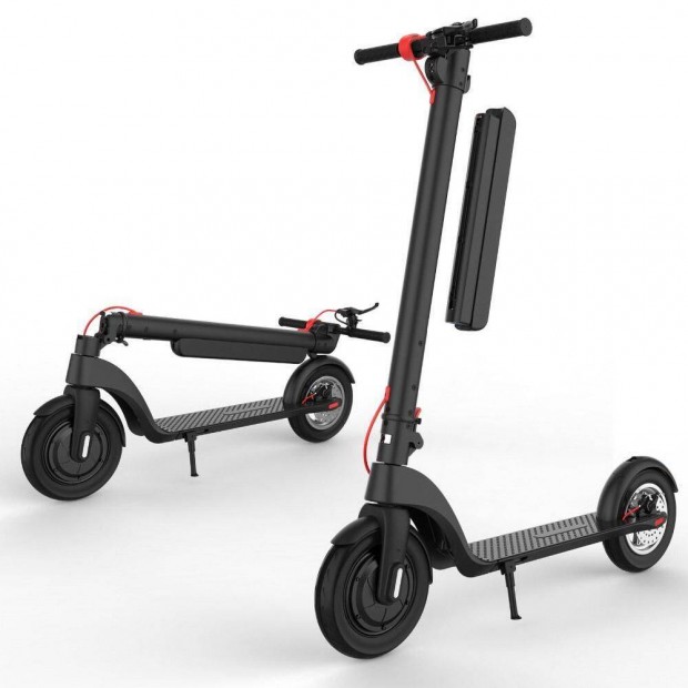 X8 elektromos roller, 45 km hatótáv, cserélhető akku, bontatlan, új