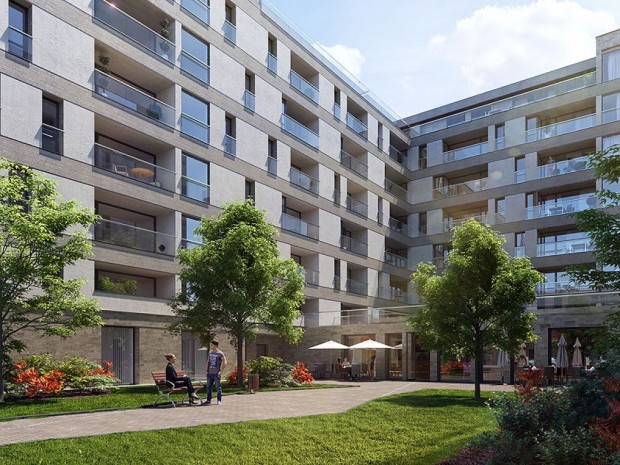 XIII. Kerlet, Nrium lakparkban, 222 m2-es, zlethelyisg utcai