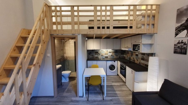 XI. Ker�let, Bart�k B�la �t mell�k utca, 20 m2-es, t�rsash�zi lak�s