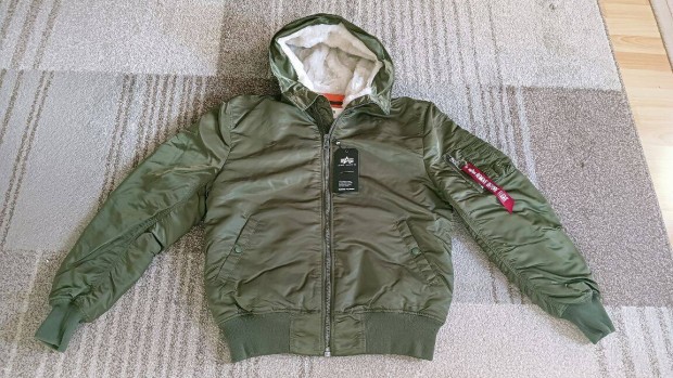 XL, 2XL Alpha Industries MA-1 Hooded bomber dzseki