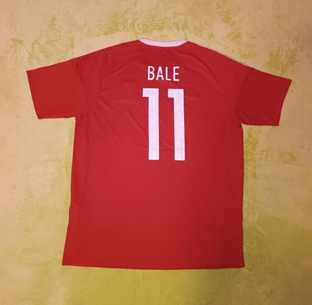 XL-es adidas Gareth Bale Wales vlogatott (2016/17) hazai mez 