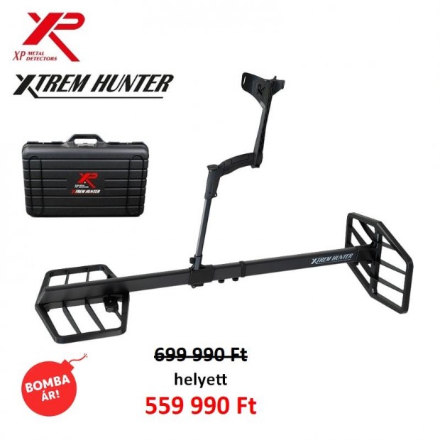 XP XTREM HUNTER MLYKERES FMKERES FMDETEKTOR (CSAK TEKERCS)