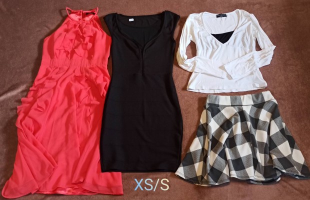 XS/S-es ruha, szoknya, fels