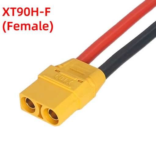 XT90 Anya 50cm hossz 200C Hll SzilikonKbellel 12AWG (5572)