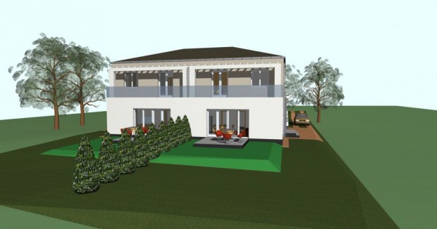 XVIII. Kerület, Almáskert, 142 m2-es, ikerház, 4 szobás, extrán