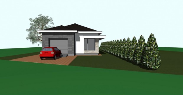 XVIII. Ker�let, Alm�skert, 160 m2-es, csal�di h�z, 5 szob�s