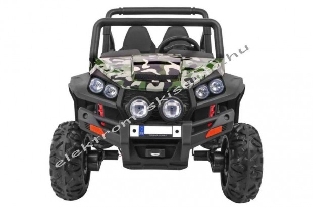 XXL Buggy 24V 2 személyes terepmintás elektromos kisautó - Akciós!