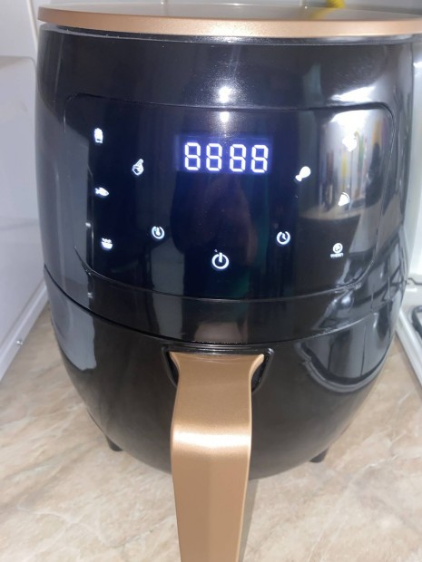 XXL LCD Kijelzs Air Fryer 6 L (2400 W)