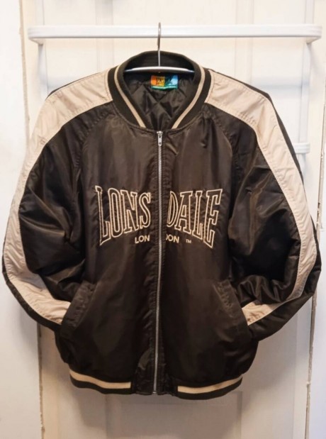 XXL-es eredeti Lonsdale bomber dzseki kabt