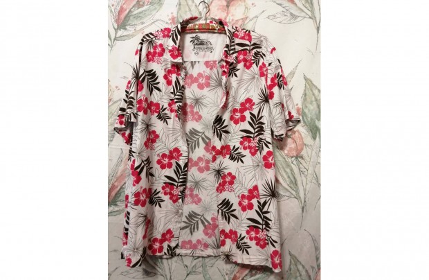 XXL-es pamut ing,sznes mints frfi hawaii ing jelleg, nagy mret