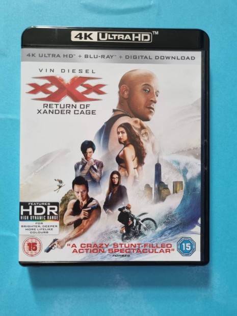 XXX 3rsz 4K (2bd) blu-ray