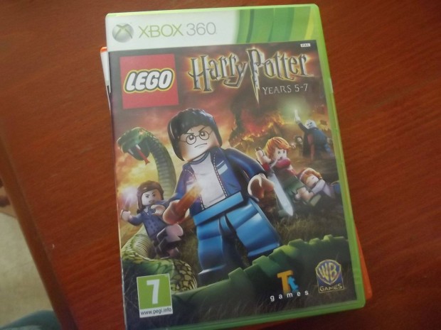 X-108 Xbox 360 Eredeti Jtk : Lego harry Potter 5-7 ( karcmentes)