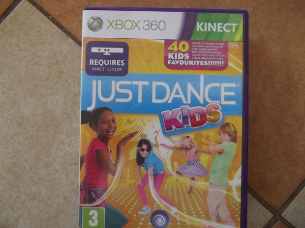 X-12 Xbox 360 Eredeti Jtk : Kinect Just Dance Kids