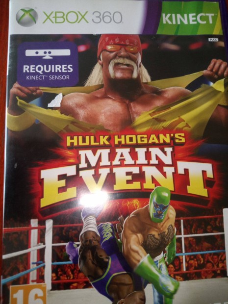 X-132 Xbox 360 Eredeti Játék : Kinect Hulk Hogans Main Event ( karcmen
