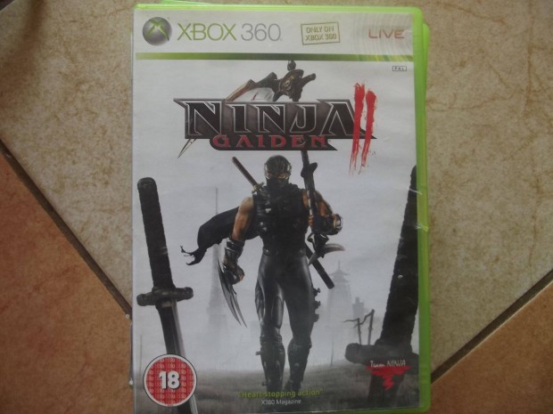 X-137 Xbox 360 Eredeti Jtk : Ninja Gaiden ( karcmentes)
