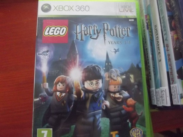 X-141 Xbox 360 Eredeti Játék : Lego harry Potter 1-4 ( karcmentes)