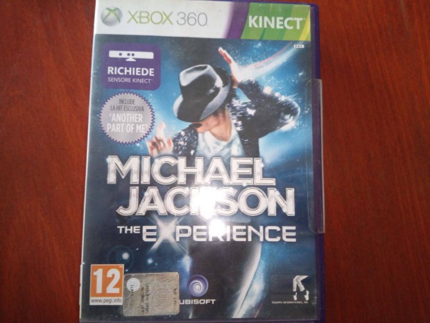 X-144 Xbox 360 Eredeti Jtk : Kinect Michael Jackson The Experience