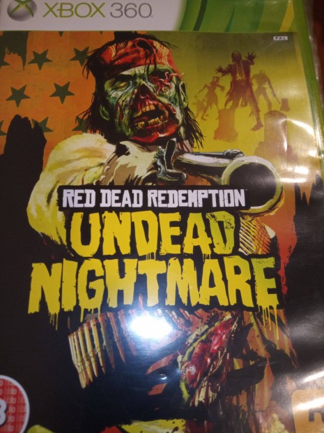 X-150 Xbox 360 Eredeti Jtk : Red Dead Redemption Undead Nightmare