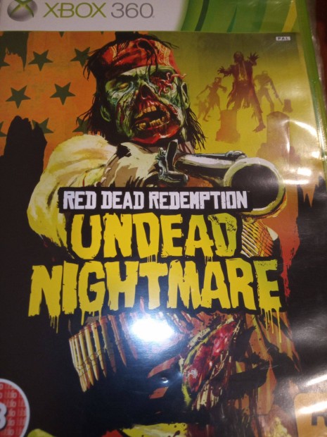 X-150 Xbox 360 Eredeti Jtk : . Red Dead Redemption Undead Nightmare