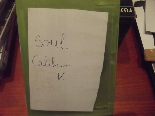 X-156 Xbox 360 eredeti Jtk : Soul Calibur 5 ( karcmentes)