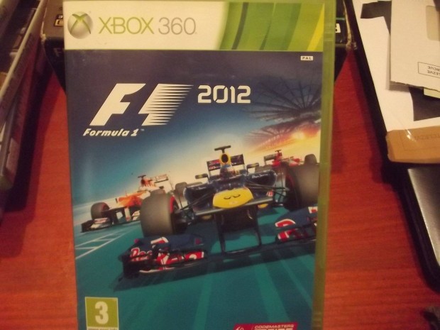 X-165 Xbox 360 Eredeti Jtk : F1 2012 ( karcmentes)