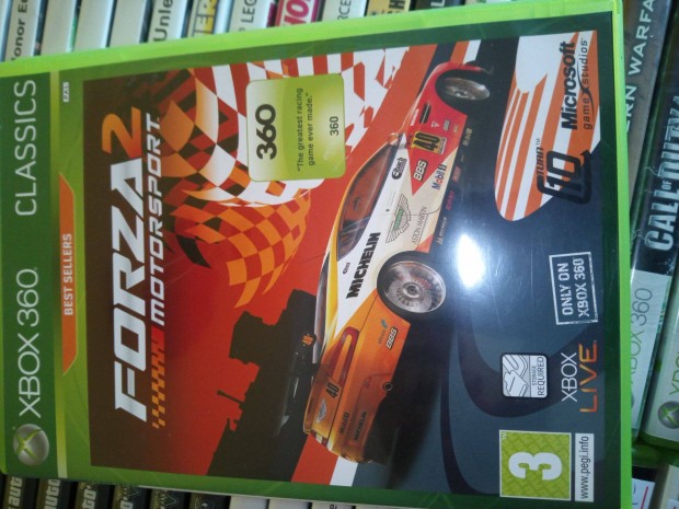 X-16 Xbox 360 Eredeti Jtk : Forza Motorsport 2 ( karcmentes)