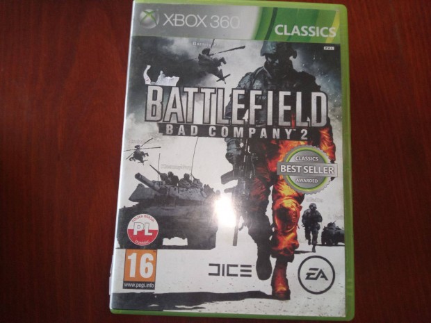 X-174 Xbox 360 Eredeti Jtk : Battlefield Bad Company 2. ( karcmentes