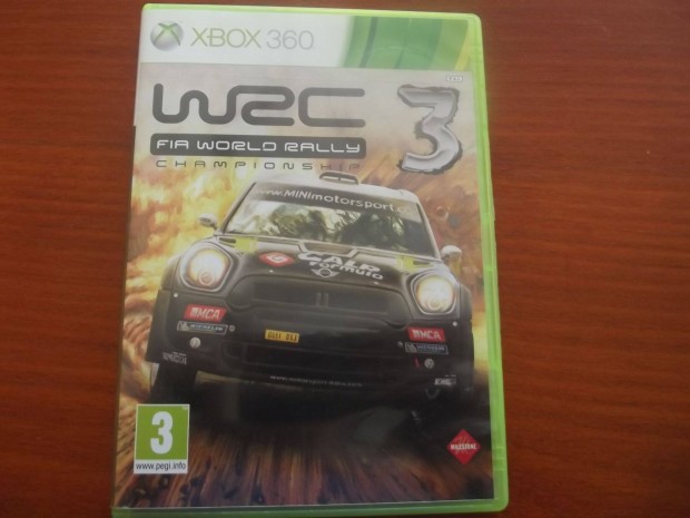 X-176 Xbox 360 Eredeti Jtk : WRC 3 Fia World Rally Championship