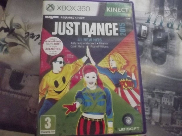 X-192 Xbox 360 Eredeti Jtk : Kinect Just Dance 2015 ( karcmentes)