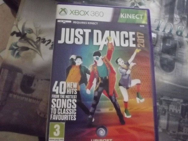 X-193 Xbox 360 Eredeti Jtk : Kinect Just Dance 2017 ( karcmentes)