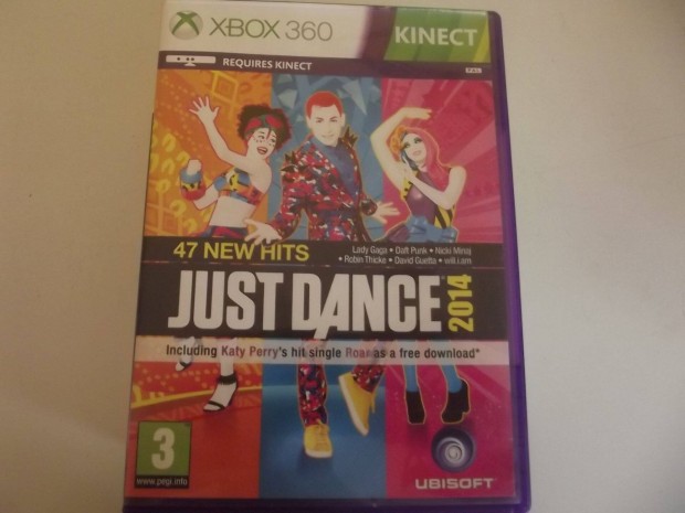 X-199 Xbox 360 Eredeti Jtk : Kinect Just Dance 2014 ( karcmentes)