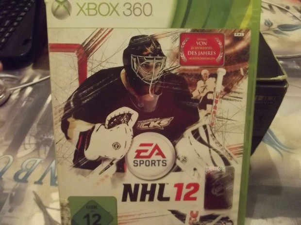 X-201 Xbox 360 Eredeti Jtk : NHL 12 (karcmentes)