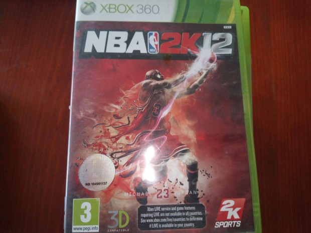 X-206 Xbox 360 Eredeti Jtk : NBA 2K12 ( karcmentes)