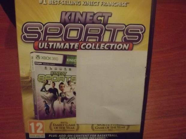 X-20 Xbox 360 Eredeti Játék : 20. Kinect Sports ( karcos)