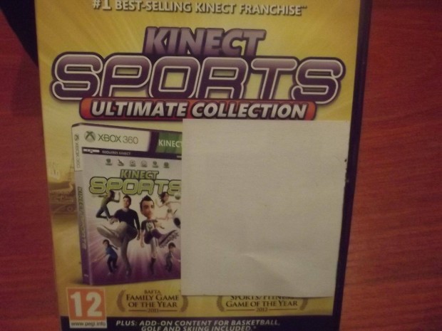 X-20 Xbox 360 Eredeti Játék : Kinect Sports ( karcos)
