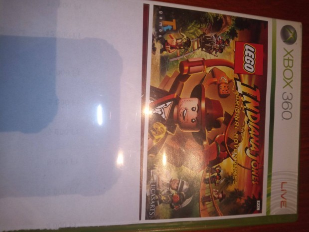 X-213 Xbox 360 Eredeti Jtk : Lego Indiana Jones The Original ( karc