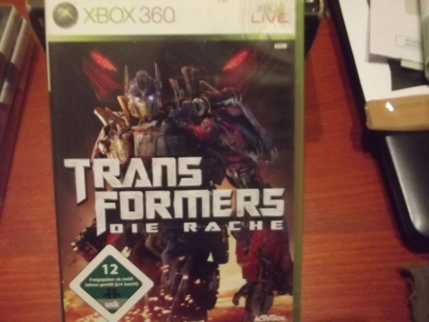 X-218 Xbox 360 Eredeti Jtk : Transformers Die Mache ( karcmentes)