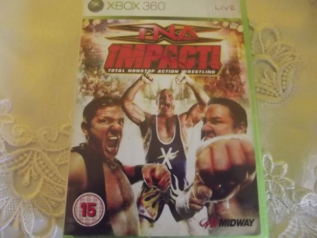 X-21 Xbox 360 Eredeti Játék : TNA Impact Total Nonstop Action