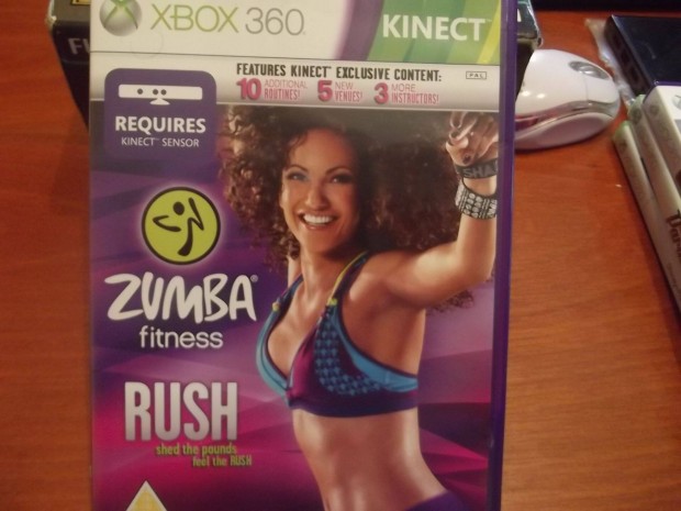 X-224 Xbox 360 Eredeti Jtk : Kinect Zumba Fitness Rush