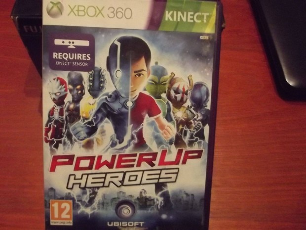 X-230 Xbox 360 Eredeti Jtk : Kinect Powerup Heroes ( karcmentes)