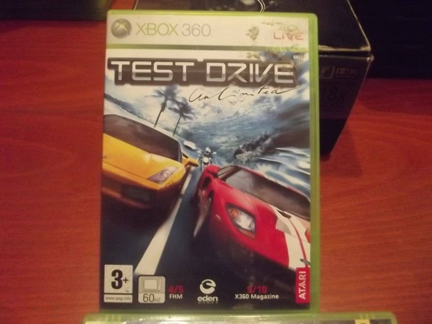 X-239 Xbox 360 Eredeti Jtk : Test Drive Unlimited