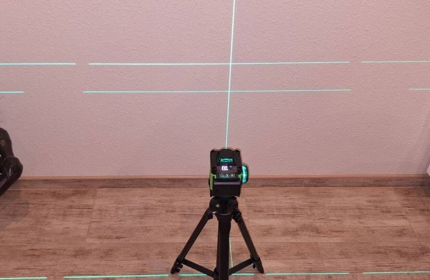 X.2 aksi+tripod 4D-16 vonal 360 zldfny szintezlzer-Utnvtes r