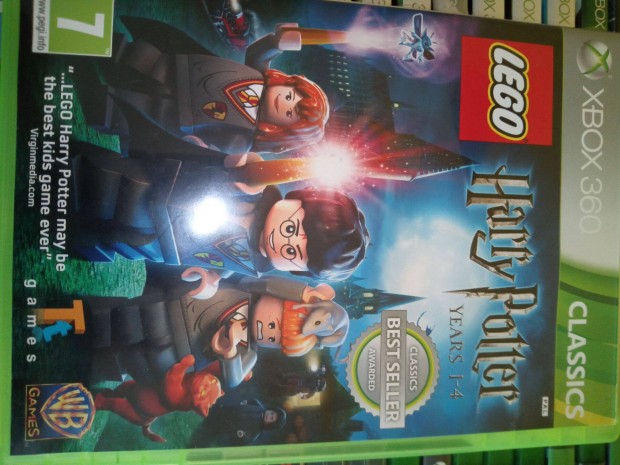 X-34 Xbox 360 Eredeti Jtk : Lego Harry Potter 1-4 ( karcmentes)