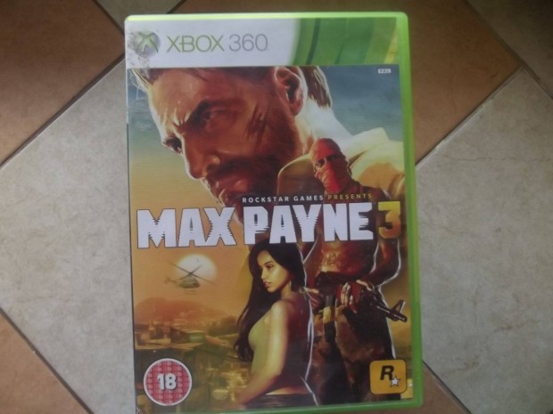X-41 Xbox 360 Eredeti Jtk : Max Payne 3