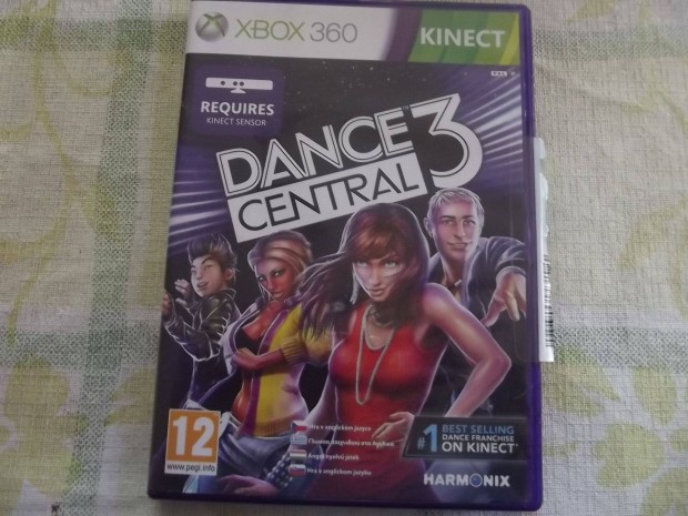 X-4 Xbox 360 Eredeti Jtk : Kinect Dance Central 3