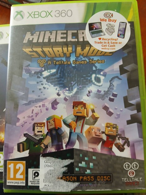 X-59 Xbox 360 eredeti Jtk : 59. Minecraft Story Mode ( karcmentes)